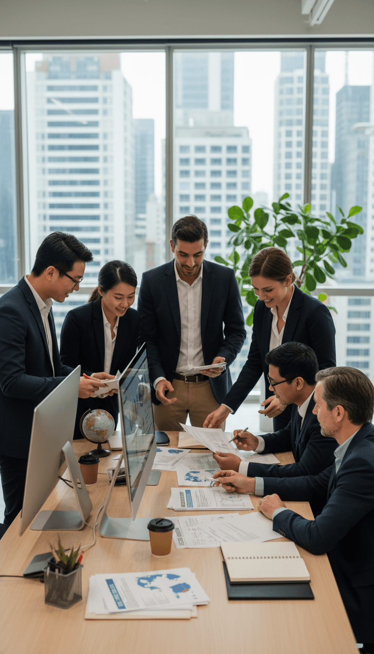 Paramount Trading Company sourcing team at work