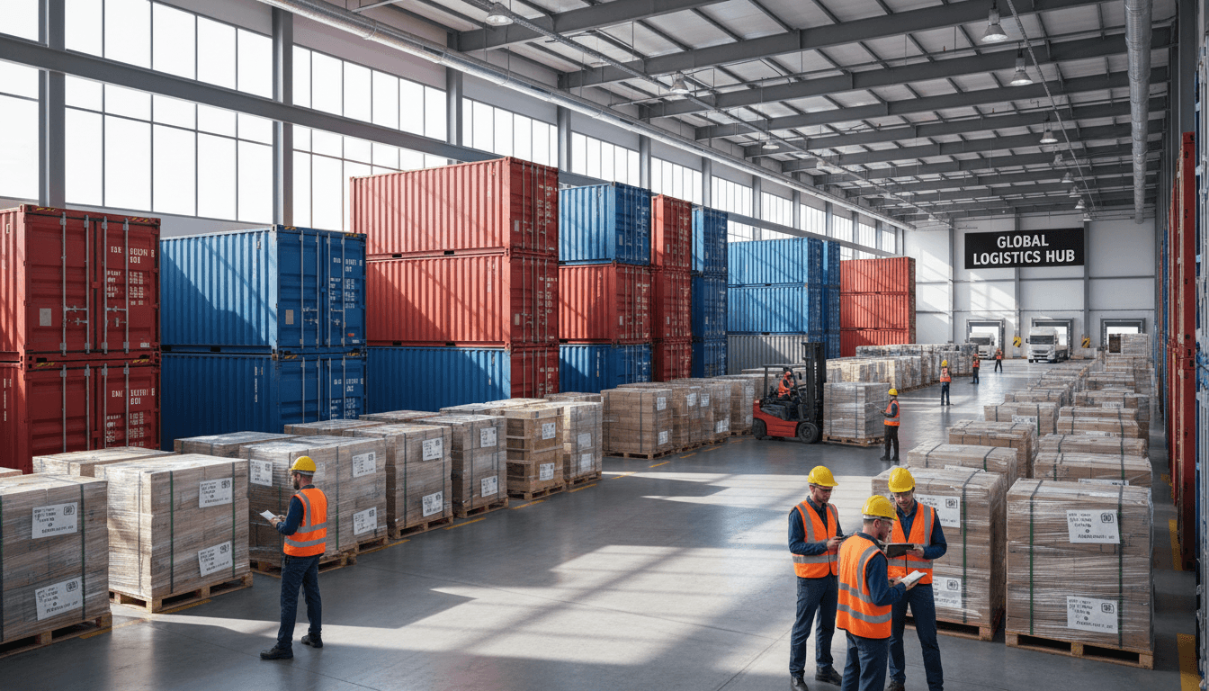 Global wholesale inventory and sourcing logistics